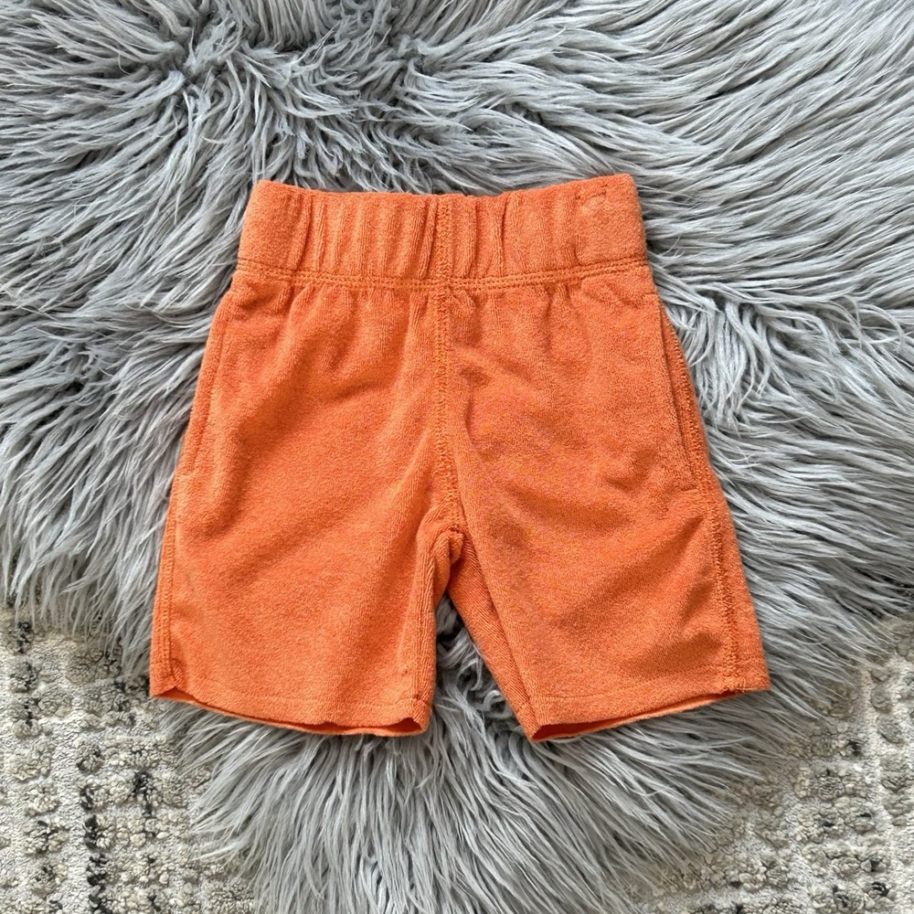 Appaman‎ Youth Burnt Orange Terry Camp Shorts Size 12-18 Month NWT
